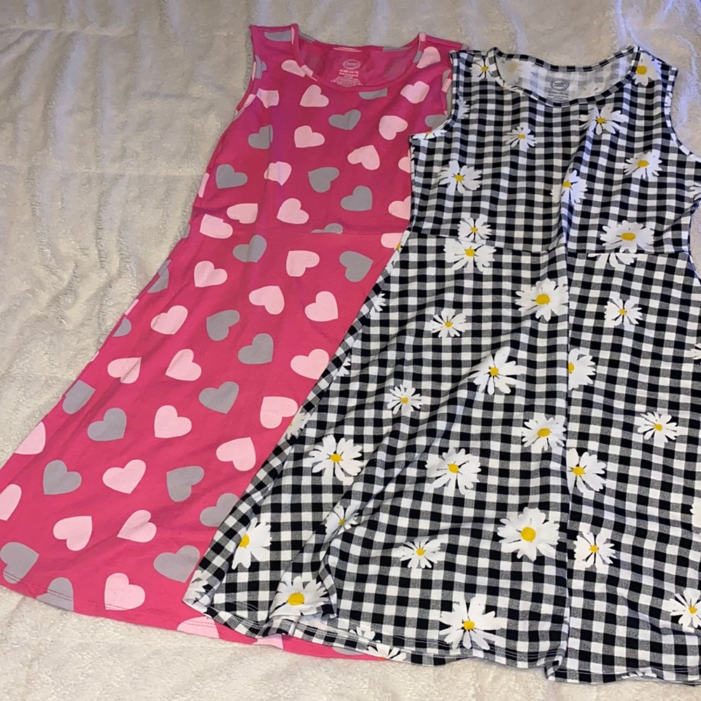 BOGO💕💕 Two XL 14/16 girl summer dresses